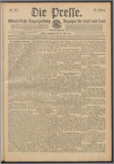 Die Presse 1912, Jg. 30, Nr. 115 Zweites Blatt, Drittes Blatt