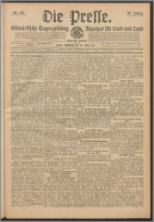 Die Presse 1912, Jg. 30, Nr. 118 Zweites Blatt, Drittes Blatt