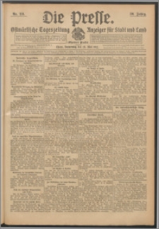 Die Presse 1912, Jg. 30, Nr. 119 Zweites Blatt, Drittes Blatt
