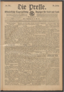 Die Presse 1912, Jg. 30, Nr. 124 Zweites Blatt, Drittes Blatt