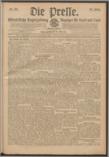 Die Presse 1912, Jg. 30, Nr. 125 Zweites Blatt, Drittes Blatt