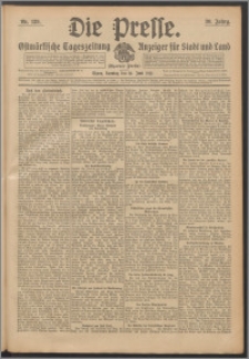 Die Presse 1912, Jg. 30, Nr. 139 Zweites Blatt, Drittes Blatt, Viertes Blatt