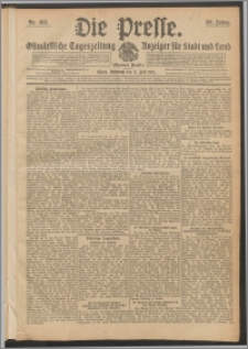 Die Presse 1912, Jg. 30, Nr. 153 Zweites Blatt, Drittes Blatt