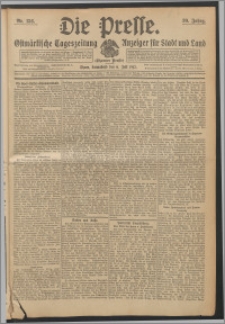 Die Presse 1912, Jg. 30, Nr. 156 Zweites Blatt, Drittes Blatt