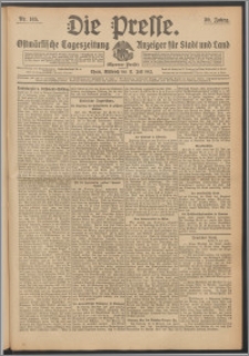Die Presse 1912, Jg. 30, Nr. 165 Zweites Blatt, Drittes Blatt