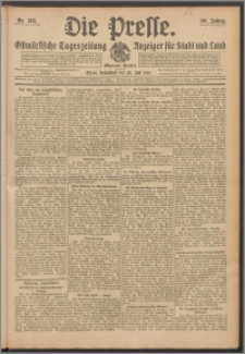 Die Presse 1912, Jg. 30, Nr. 168 Zweites Blatt, Drittes Blatt