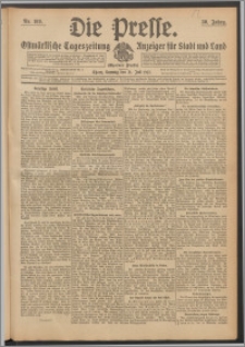 Die Presse 1912, Jg. 30, Nr. 169 Zweites Blatt, Drittes Blatt, Viertes Blatt