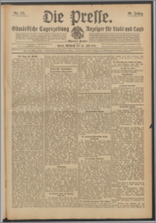 Die Presse 1912, Jg. 30, Nr. 171 Zweites Blatt, Drittes Blatt