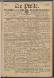 Die Presse 1912, Jg. 30, Nr. 172 Zweites Blatt, Drittes Blatt