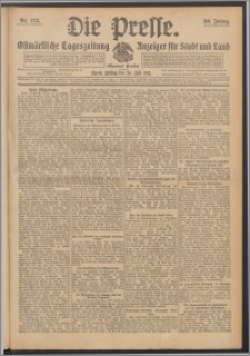 Die Presse 1912, Jg. 30, Nr. 173 Zweites Blatt, Drittes Blatt