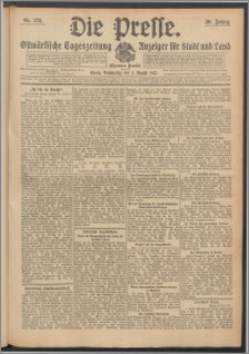 Die Presse 1912, Jg. 30, Nr. 178 Zweites Blatt, Drittes Blatt