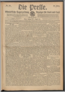 Die Presse 1912, Jg. 30, Nr. 181 Zweites Blatt, Drittes Blatt, Viertes Blatt