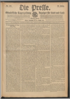 Die Presse 1912, Jg. 30, Nr. 186 Zweites Blatt, Drittes Blatt