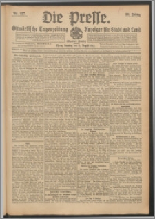 Die Presse 1912, Jg. 30, Nr. 187 Zweites Blatt, Drittes Blatt, Viertes Blatt