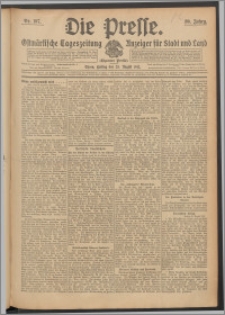 Die Presse 1912, Jg. 30, Nr. 197 Zweites Blatt, Drittes Blatt