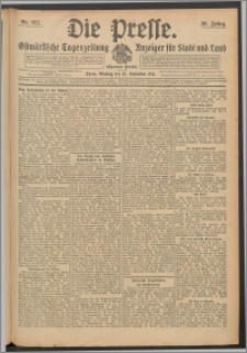 Die Presse 1912, Jg. 30, Nr. 212 Zweites Blatt, Drittes Blatt