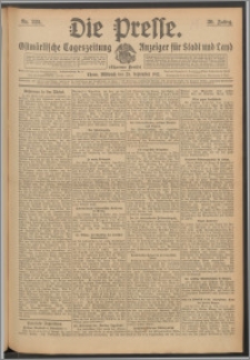 Die Presse 1912, Jg. 30, Nr. 225 Zweites Blatt, Drittes Blatt