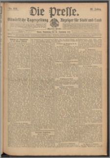 Die Presse 1912, Jg. 30, Nr. 226 Zweites Blatt, Drittes Blatt