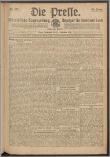 Die Presse 1912, Jg. 30, Nr. 228 Zweites Blatt, Drittes Blatt