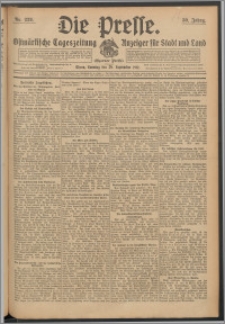 Die Presse 1912, Jg. 30, Nr. 229 Zweites Blatt, Drittes Blatt, Viertes Blatt
