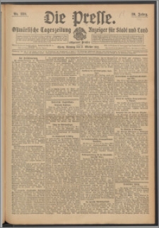 Die Presse 1912, Jg. 30, Nr. 236 Zweites Blatt, Drittes Blatt, Viertes Blatt