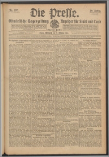 Die Presse 1912, Jg. 30, Nr. 237 Zweites Blatt, Drittes Blatt, Viertes Blatt