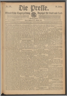 Die Presse 1912, Jg. 30, Nr. 239 Zweites Blatt, Drittes Blatt