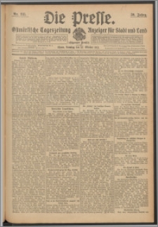 Die Presse 1912, Jg. 30, Nr. 241 Zweites Blatt, Drittes Blatt, Viertes Blatt, Fünftes Blatt