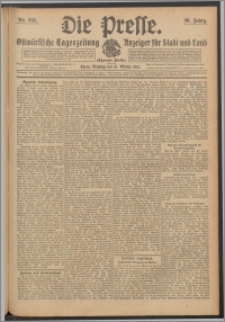 Die Presse 1912, Jg. 30, Nr. 242 Zweites Blatt, Drittes Blatt, Viertes Blatt