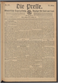 Die Presse 1912, Jg. 30, Nr. 245 Zweites Blatt, Drittes Blatt