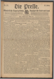 Die Presse 1912, Jg. 30, Nr. 247 Zweites Blatt, Drittes Blatt, Viertes Blatt