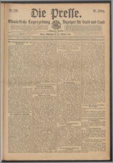 Die Presse 1912, Jg. 30, Nr. 249 Zweites Blatt, Drittes Blatt