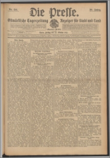 Die Presse 1912, Jg. 30, Nr. 251 Zweites Blatt, Drittes Blatt, Viertes Blatt