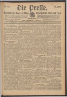 Die Presse 1912, Jg. 30, Nr. 256 Zweites Blatt, Drittes Blatt