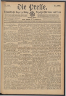 Die Presse 1912, Jg. 30, Nr. 258 Zweites Blatt, Drittes Blatt