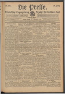 Die Presse 1912, Jg. 30, Nr. 260 Zweites Blatt, Drittes Blatt