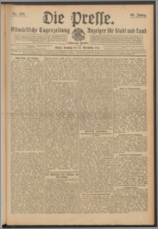 Die Presse 1912, Jg. 30, Nr. 265 Zweites Blatt, Drittes Blatt, Viertes Blatt, Fünftes Blatt