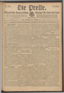 Die Presse 1912, Jg. 30, Nr. 268 Zweites Blatt, Drittes Blatt, Viertes Blatt