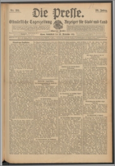 Die Presse 1912, Jg. 30, Nr. 281 Zweites Blatt, Drittes Blatt, Viertes Blatt