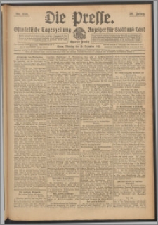 Die Presse 1912, Jg. 30, Nr. 289 Zweites Blatt, Drittes Blatt, Viertes Blatt