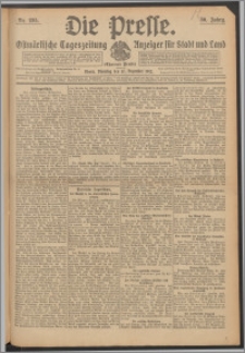 Die Presse 1912, Jg. 30, Nr. 295 Zweites Blatt, Drittes Blatt