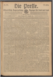 Die Presse 1912, Jg. 30, Nr. 301 Zweites Blatt, Drittes Blatt
