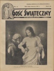 Gość Świąteczny 1935.04.28 R. XXXIX nr 17