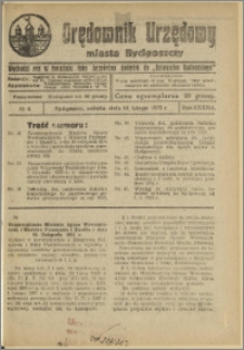 Orędownik Urzędowy Miasta Bydgoszczy, R.42, 1925, Nr 4