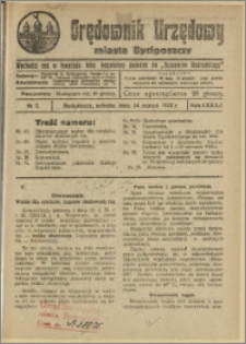 Orędownik Urzędowy Miasta Bydgoszczy, R.42, 1925, Nr 7