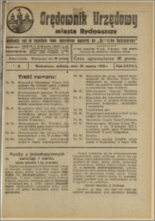 Orędownik Urzędowy Miasta Bydgoszczy, R.42, 1925, Nr 8