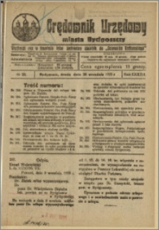 Orędownik Urzędowy Miasta Bydgoszczy, R.42, 1925, Nr 22