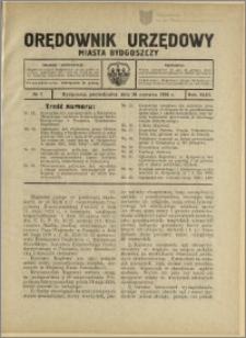Orędownik Urzędowy Miasta Bydgoszczy, R.43, 1926, Nr 7