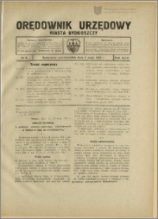 Orędownik Urzędowy Miasta Bydgoszczy, R.44, 1927, Nr 8