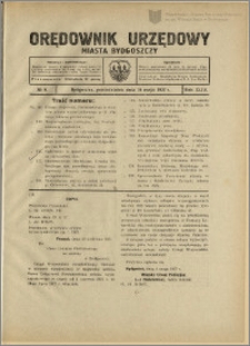 Orędownik Urzędowy Miasta Bydgoszczy, R.44, 1927, Nr 9